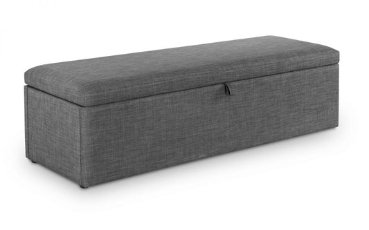Sorrento Blanket Box - Slate Grey