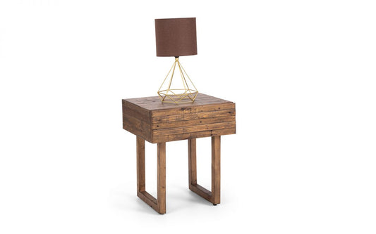 Woburn 1 Drawer Lamp Table - FSC RECYCLED (INT-COC-002320)