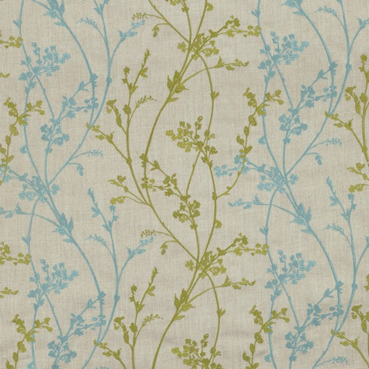 Whisp Embroidery Pistachio Curtain