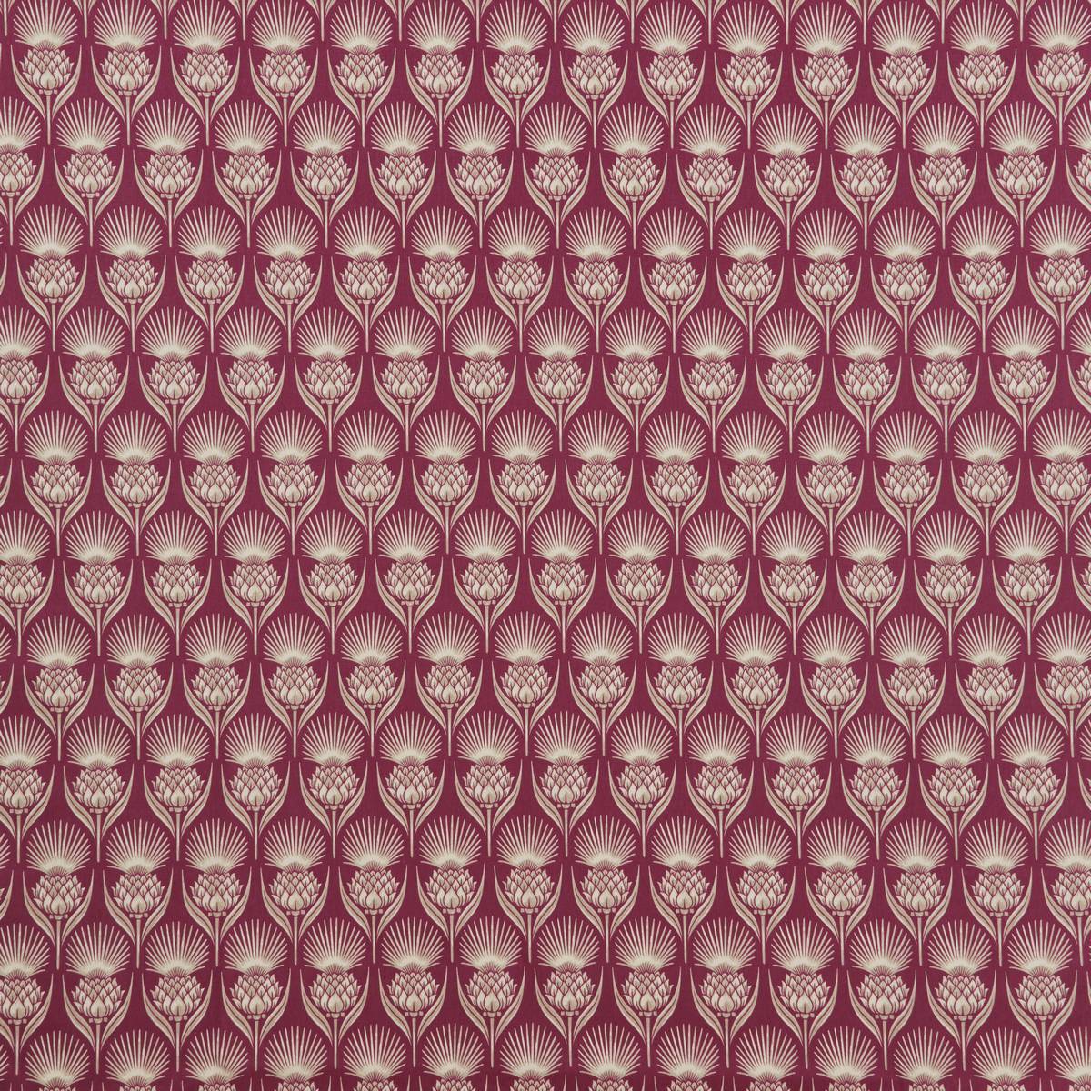 Skye Carmine Curtain