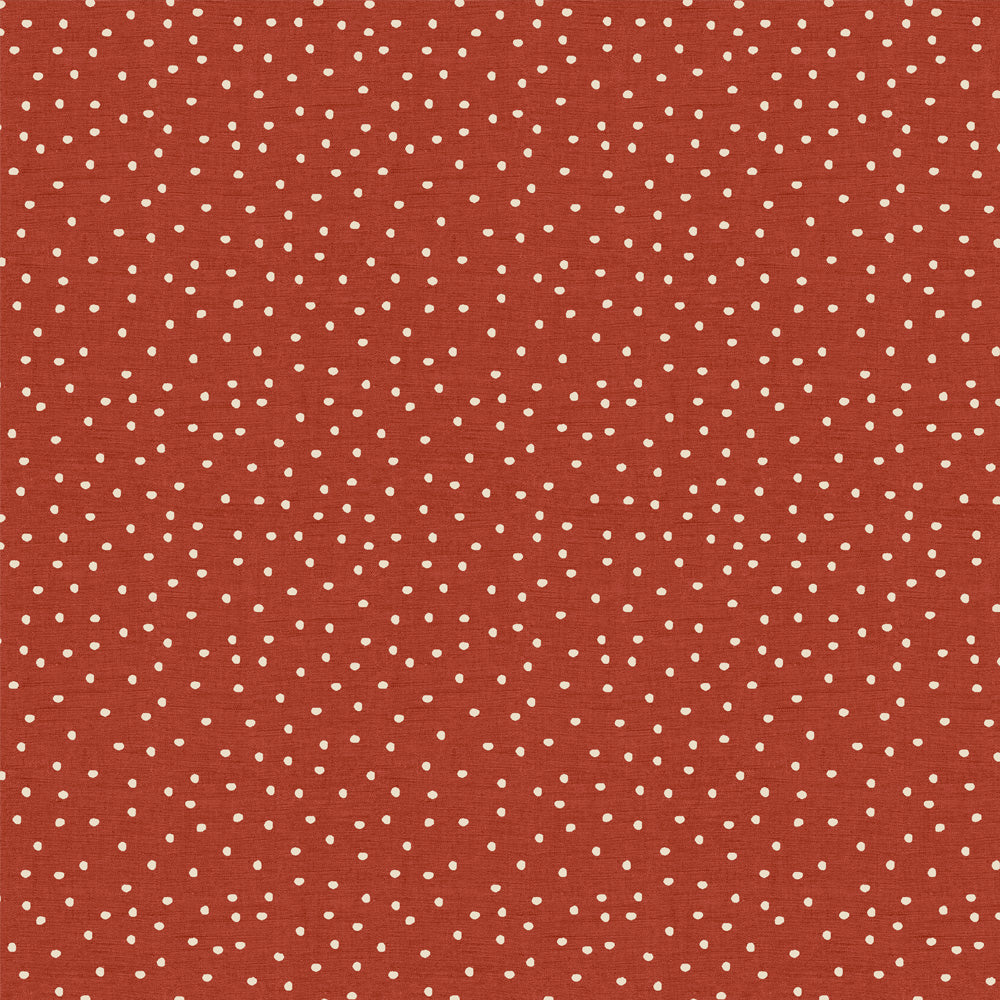 Spotty Poppy Curtain