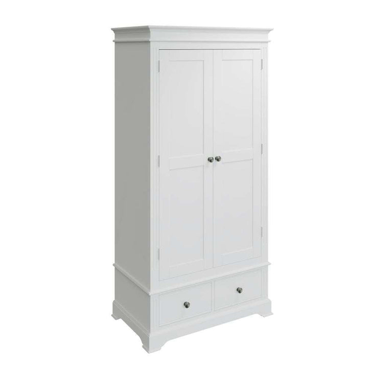 BP Bedroom White - 2 Door Wardrobe