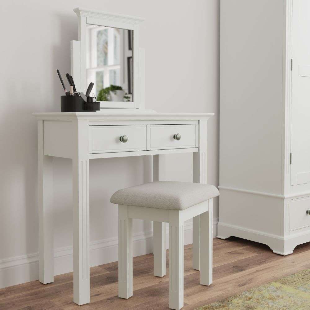 BP Bedroom White - Trinket Mirror