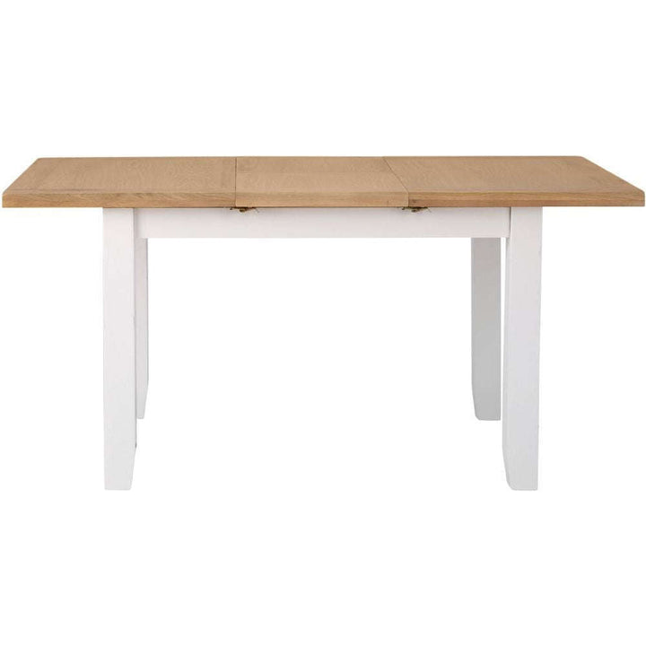 EA Dining White - 1.2m butterfly extending table