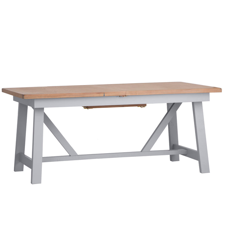 EA Dining Grey - 1.8m Refectory Butterfly Extending table