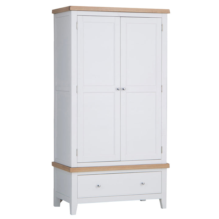 EA Bedroom White - 2 Door wardrobe