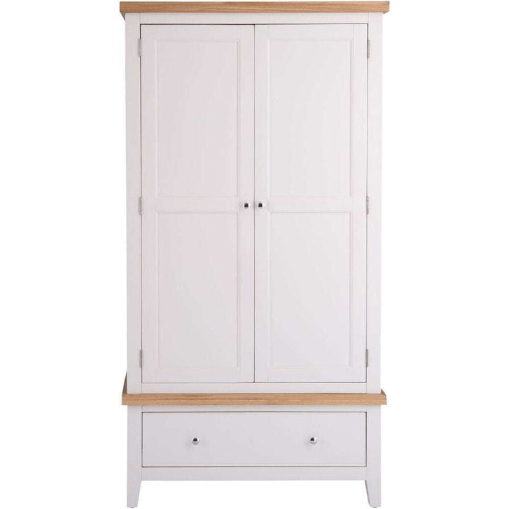 EA Bedroom White - 2 Door wardrobe