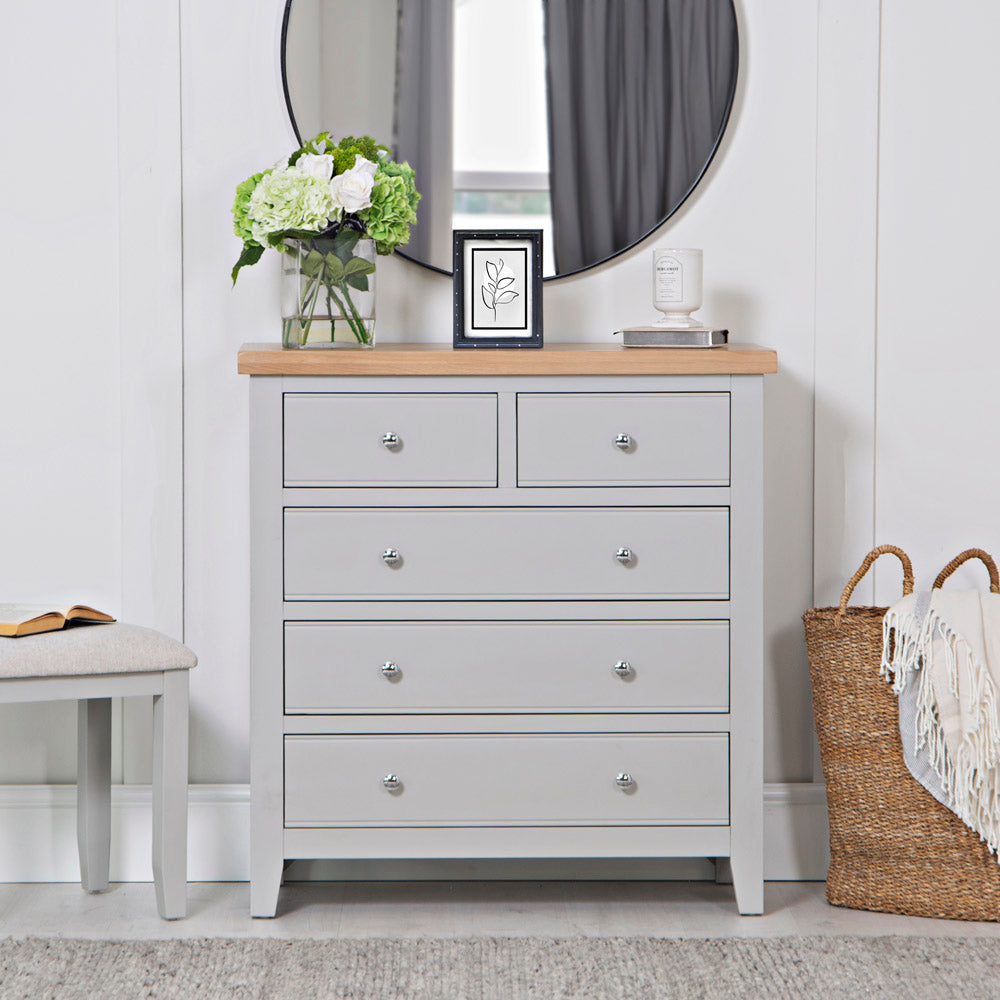 EA Bedroom Grey - 2 over 3 Chest