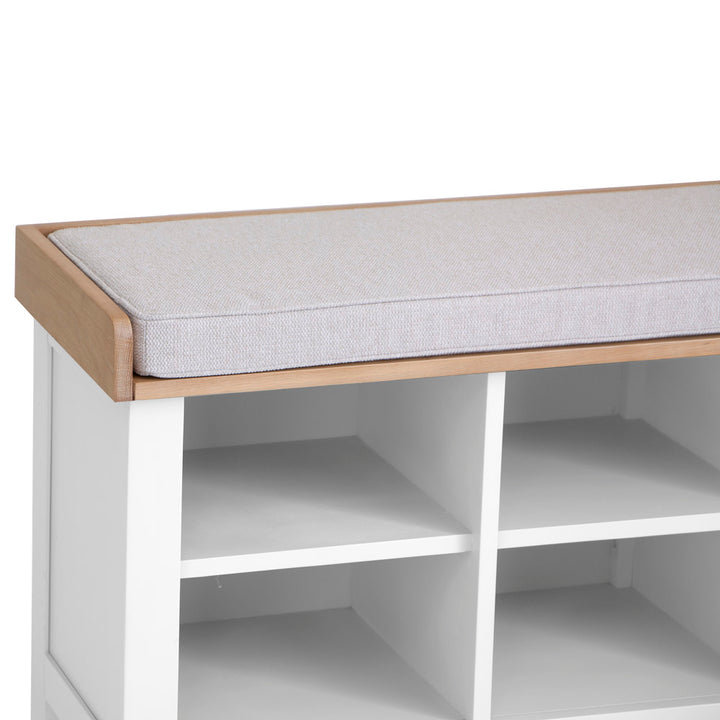 EA Dining White - Hall bench