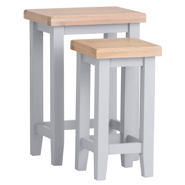 EA Dining Grey - Nest of 2 tables