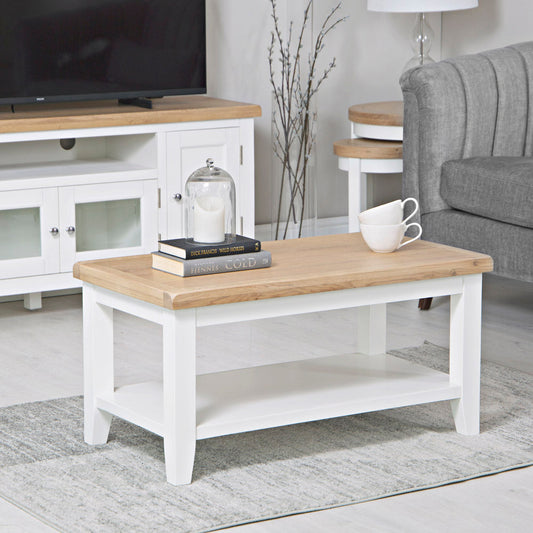 EA Dining White - Small Coffee Table