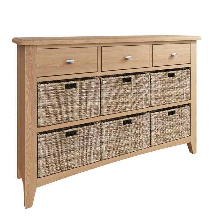 GAO Dining & Occasional - 3 Drawer 6 Basket Unit