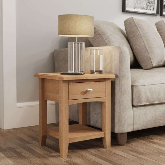 GAO Dining & Occasional - 1 Drawer Lamp Table