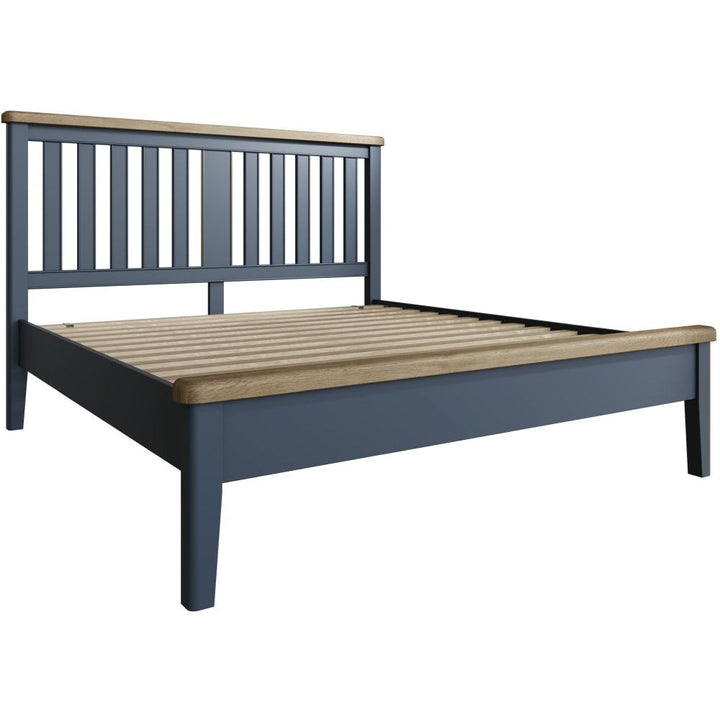 HOP 6'0 Bed with Wooden Headboard and Low End Footboard