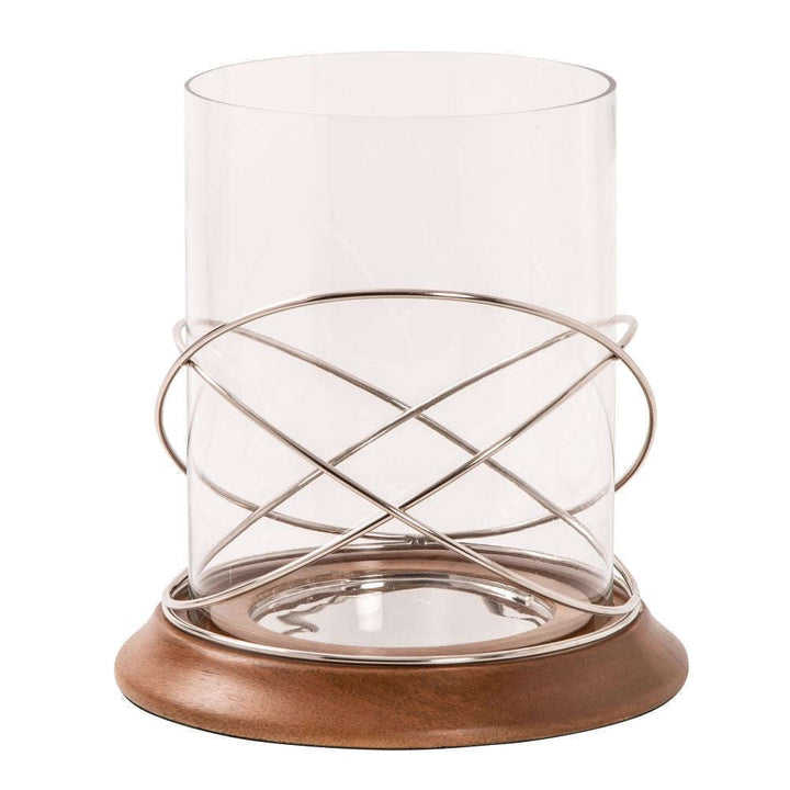 Mint Homeware - Large Ring Candle Holder with Glass