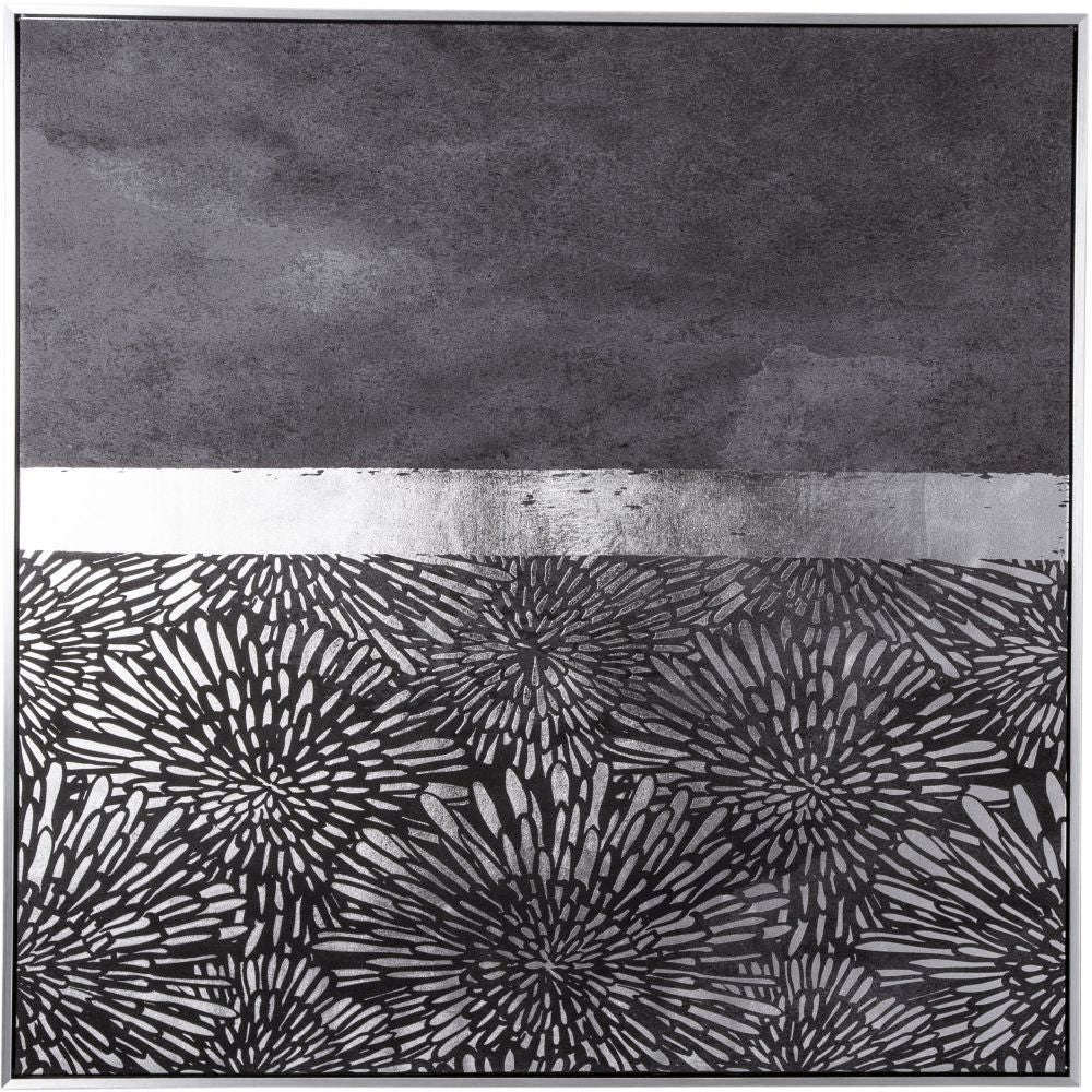 Mint Homeware - Flowers And The Sky With Silver Foil