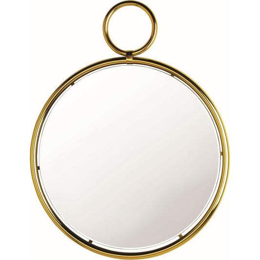 The Mirror Collection - Round Mirror - Gold