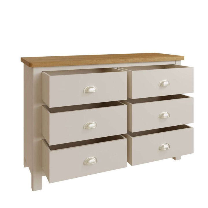 RA Bedroom Truffle - 6 Drawer Chest