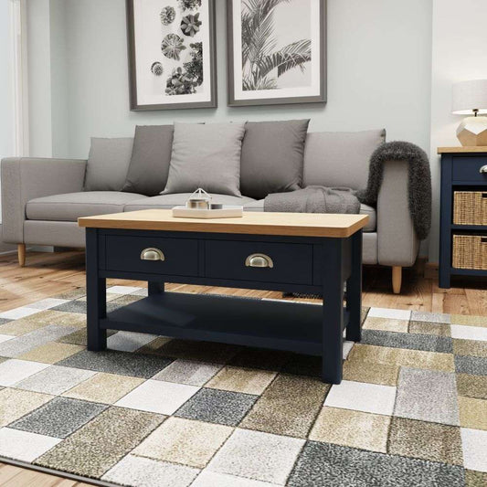 RA Dining Blue - Large Coffee Table