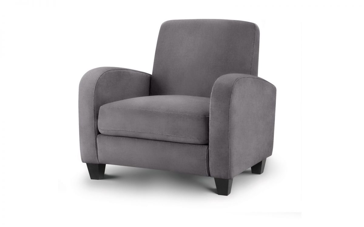 Vivo Chair in Dusk Grey Chenille