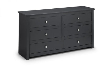 Radley 6 Drawer Chest - Anthracite