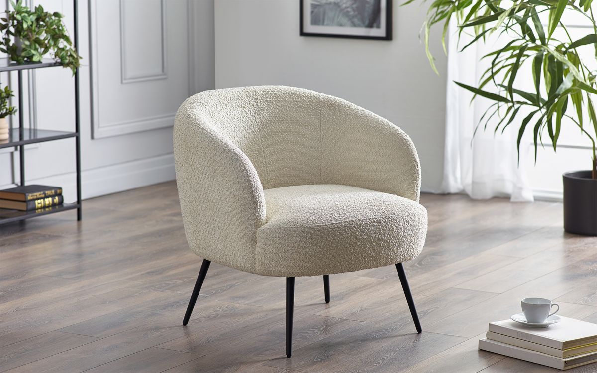 Amari Boucle Accent Chair