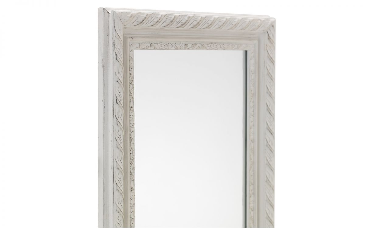 Allegro White Dress Mirror