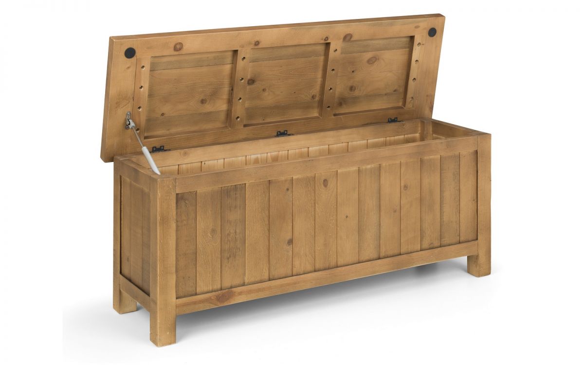 Aspen Storage Bench - Reclaimed Pine