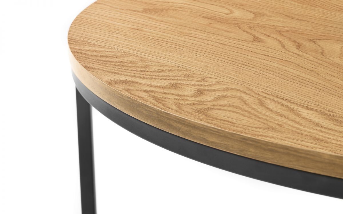 Bellini Round Nesting Coffee Table - Oak