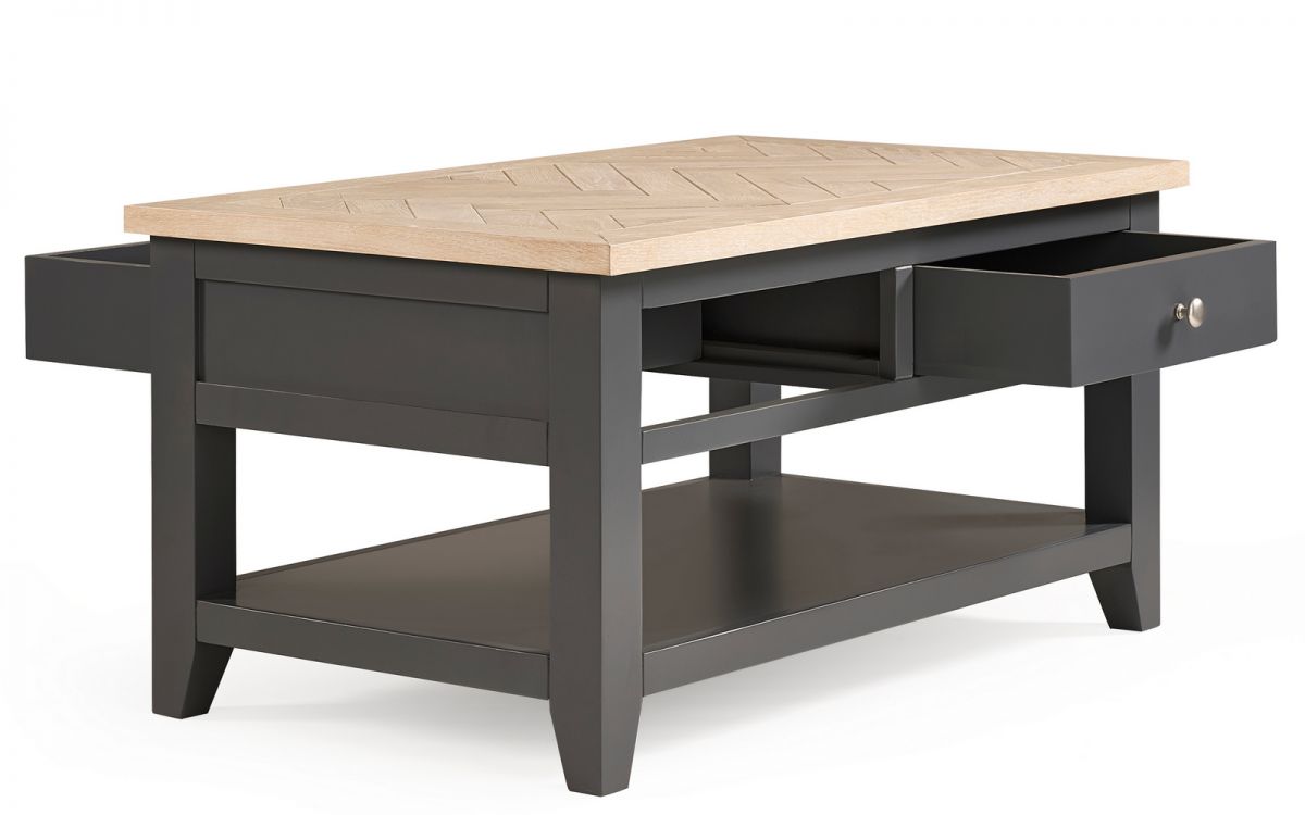 Bordeaux Coffee Table - Dark Grey