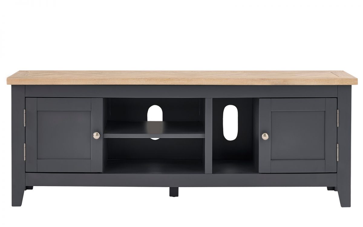 Bordeaux TV Unit - Dark Grey