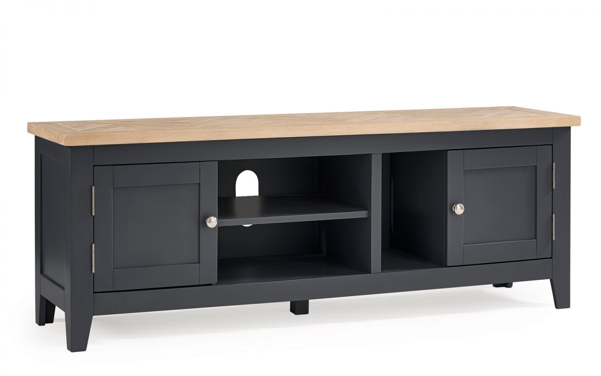 Bordeaux TV Unit - Dark Grey