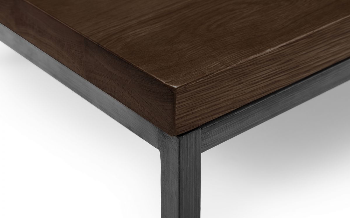 Brooklyn Square Coffee Table - Dark Oak