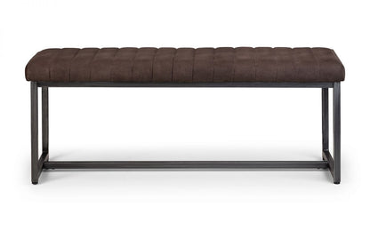 Brooklyn Upholstered Bench - Charcoal