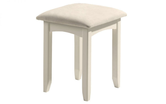 Cameo Dressing Stool - Stone White