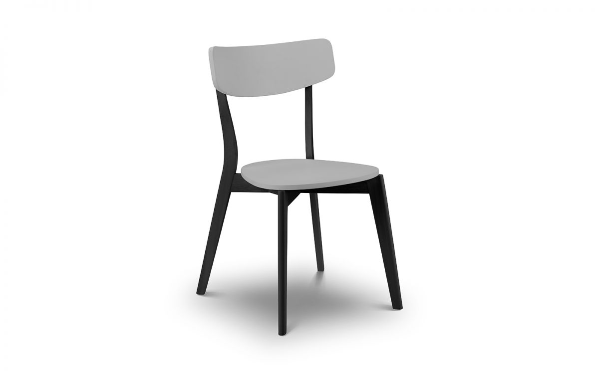 Casa Dining Chair - Grey/Black