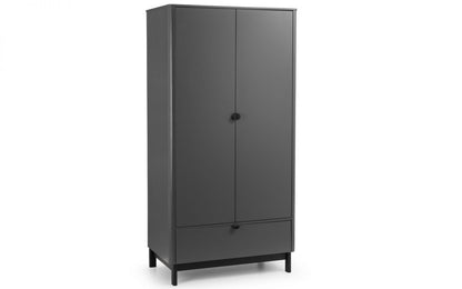 Chloe 2 Door 1 Drawer Wardrobe