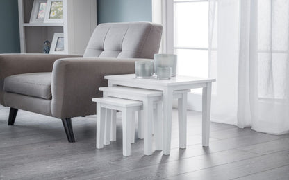 Cleo Nest of Tables - White