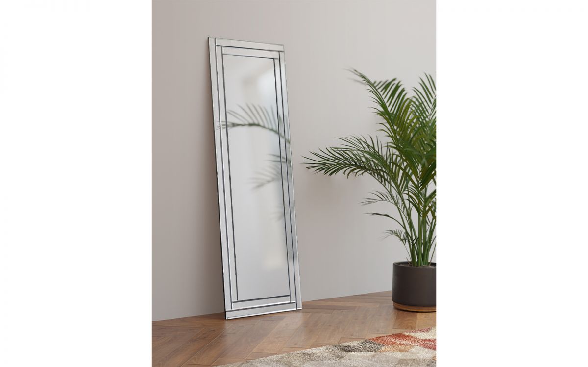 Deco Frameless Dress Mirror