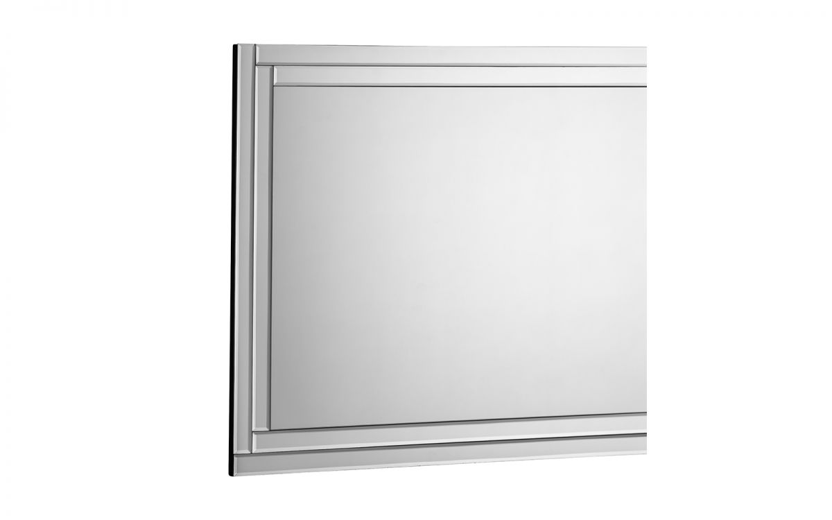 Deco Frameless Wall Mirror