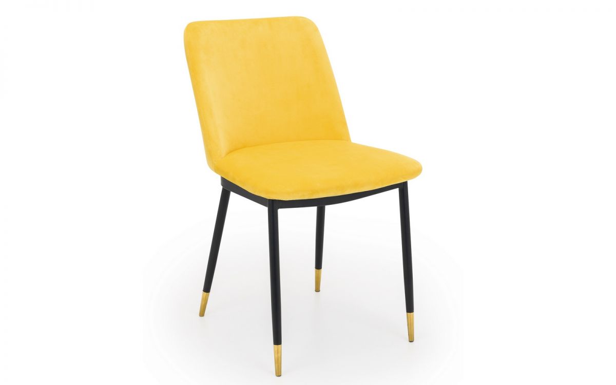 Delaunay Dining Chair - Mustard