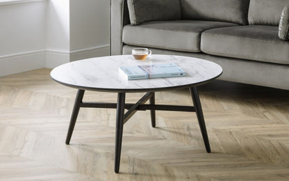 Firenze Marble Effect Coffee Table