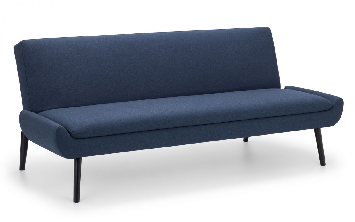 Gaudi Curled Base Sofabed - Blue