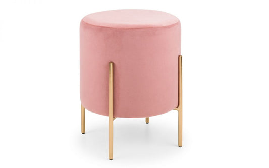 Harrogate Stool - Dusky Pink