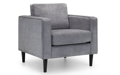 Hayward Armchair - Grey Chenille