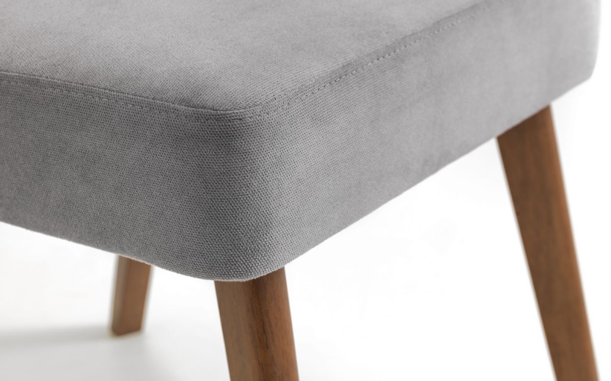 Huxley Chenille Dining Chair - Dusk Grey