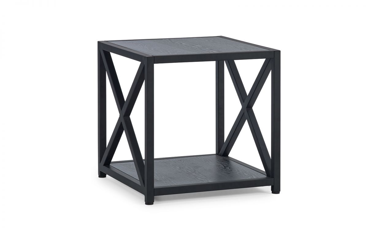 Lima Lamp Table - Black Ash