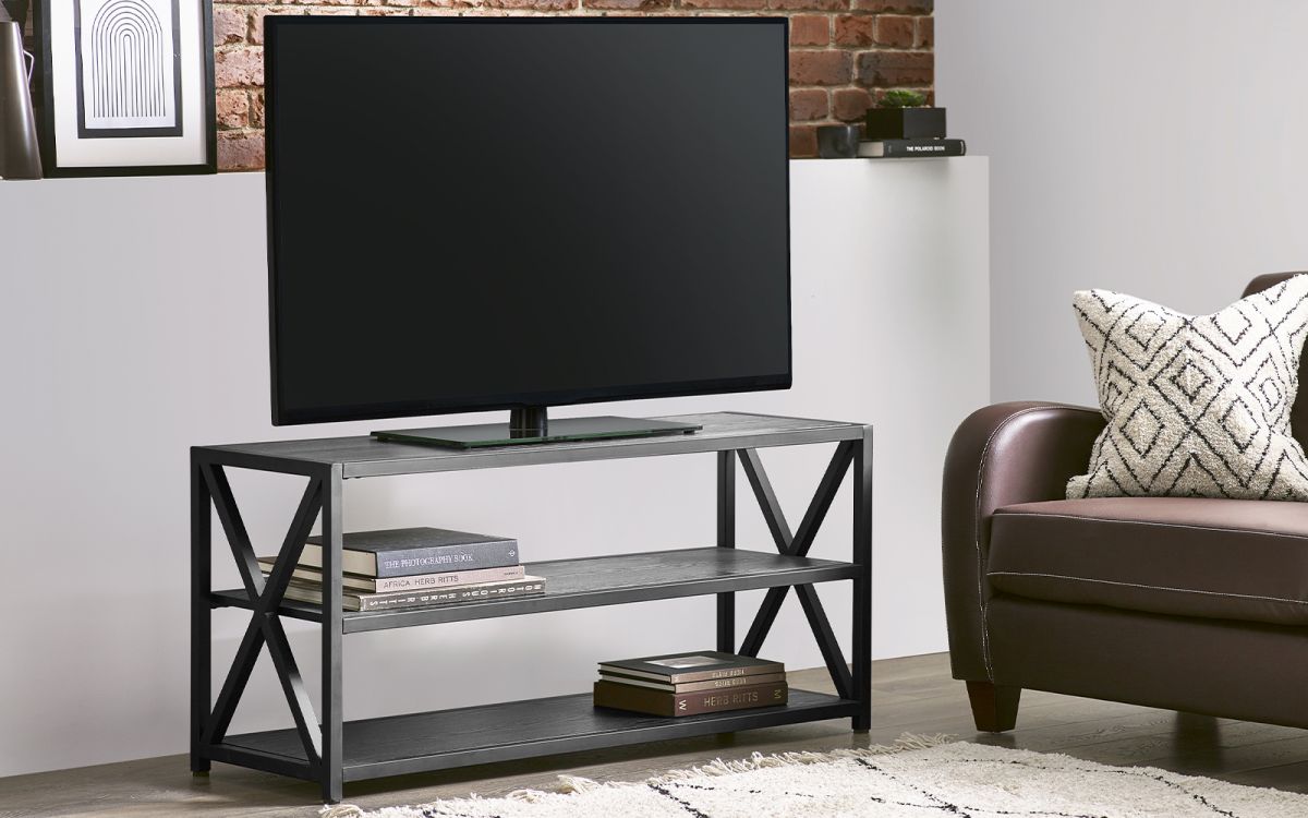 Lima TV Unit - Black Ash