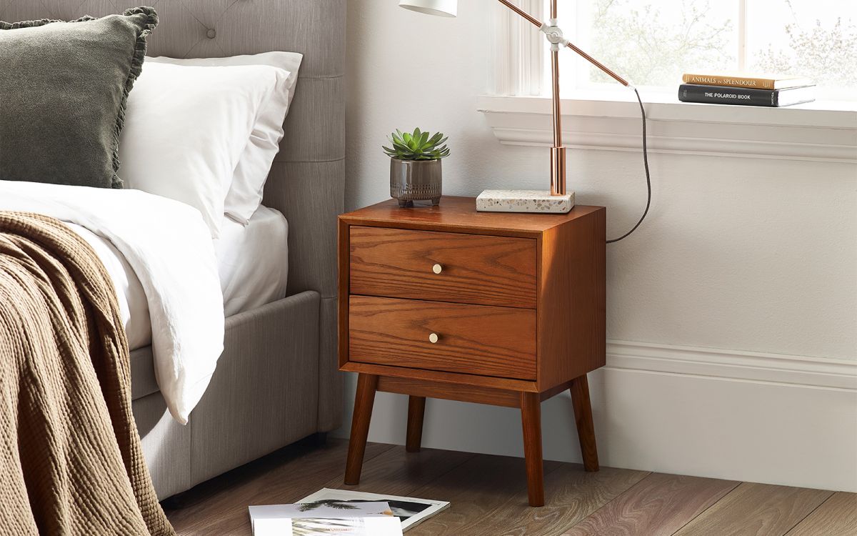 Lowry 2 Drawer Bedside