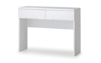 Manhattan Dressing Table with 2 Drawers - White